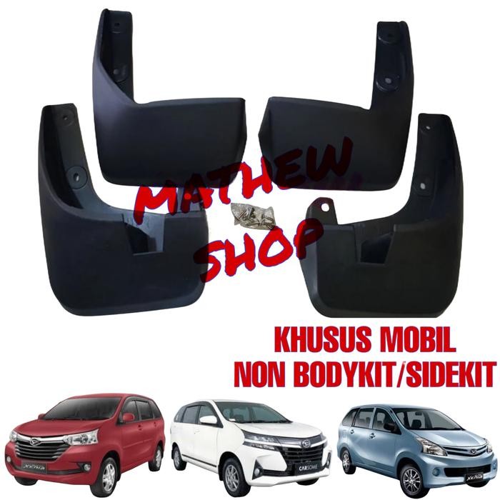 Mud Guard Mudguard Great Xenia 2016 2017 2018 / Karpet Lumpur All New Xenia 2016Up