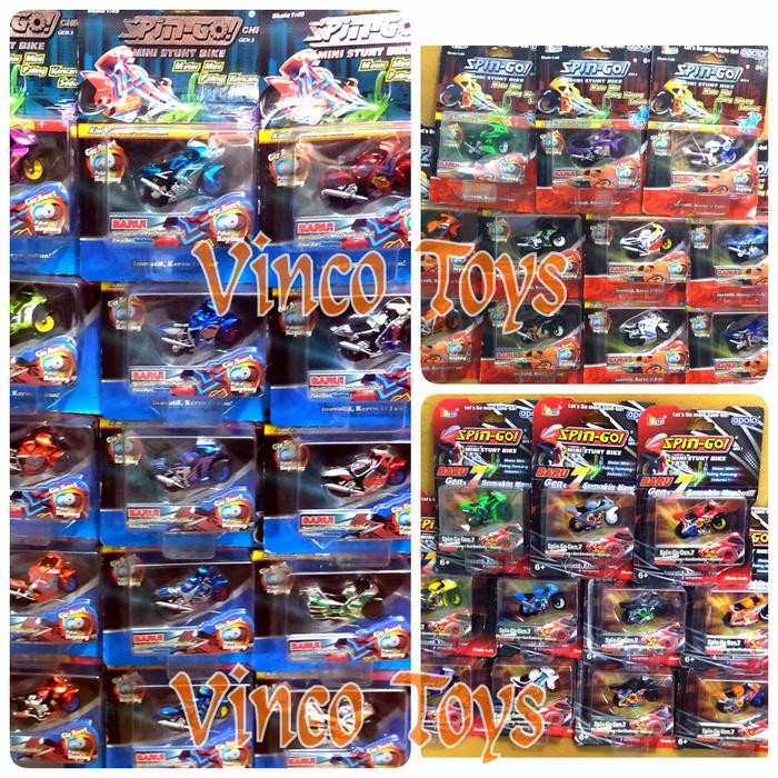 Motor mainan Spin-Go/Mainan motor balap murah