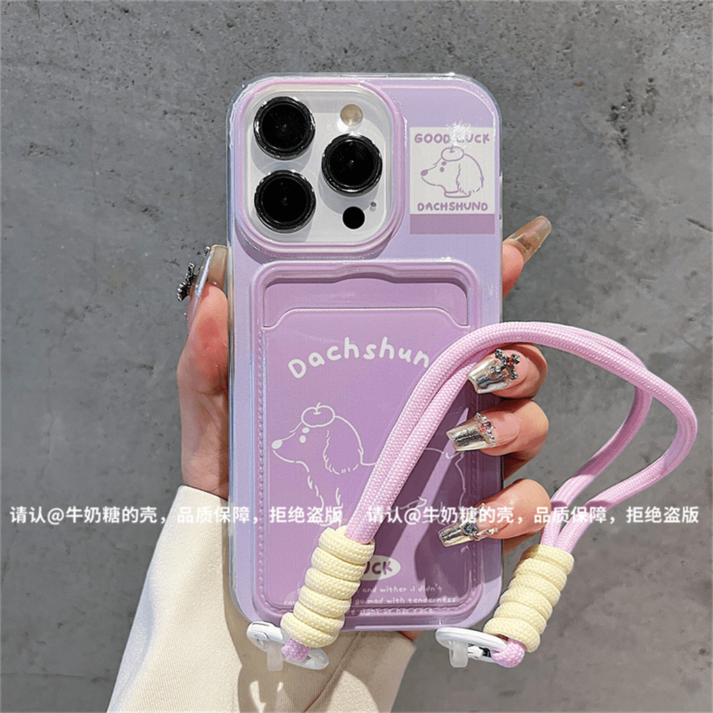 Anjing Kartun Ungu Terbaru Case Luar Negeri Realme C75X Note 60X C53 Narzo 50A Prime C35 C55 C11 8I 