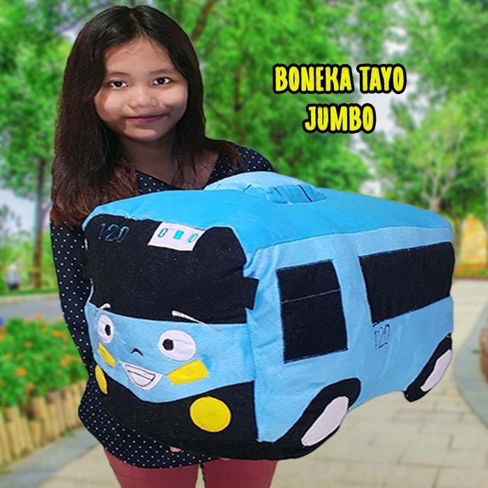 Boneka Bus Tayo Jumbo Lucu