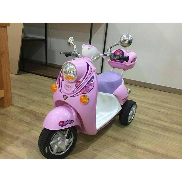 motor motoran anak aki pmb scoopy mio pink