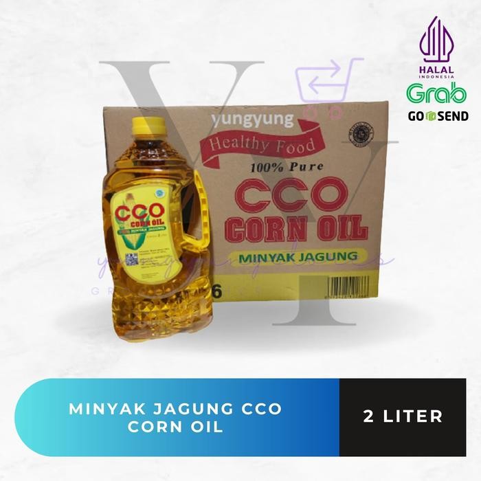 

1 Dus Isi 6 Botol Minyak Jagung CCO Corn Oil 2 Liter
