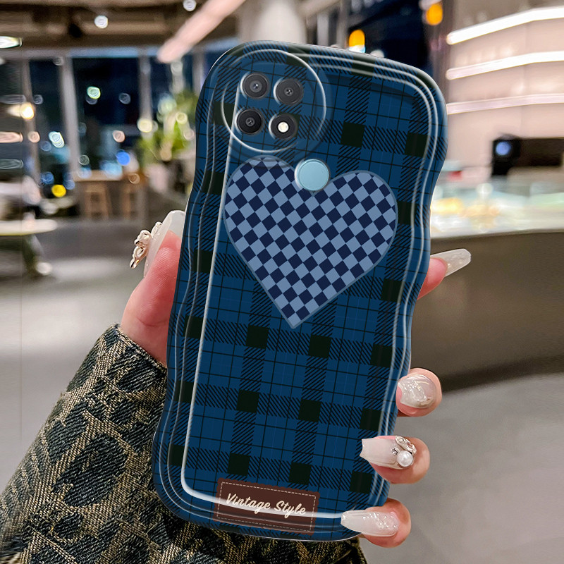 Casing Hp Untuk OPPO A15 A15s A35 Case Casing Diamond Kasing HP Kesing gelombang Cesing Silikon Soft