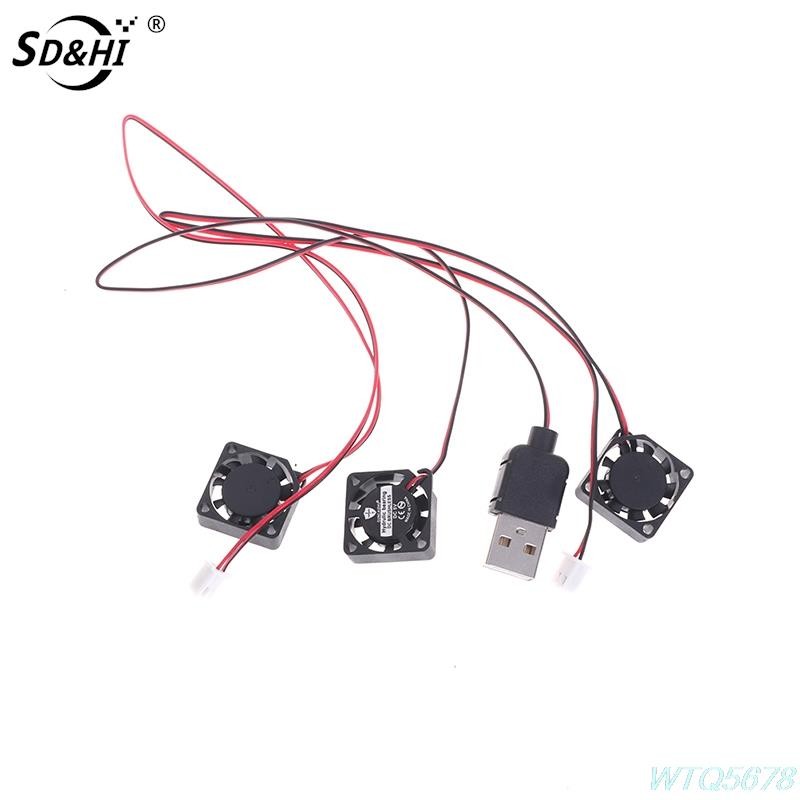 5v 12v 2CM 20MM Fan Cooling Fan 10000RPM Ultrathin Fan Mini Laptop Fan 2wire Silent Cooling Small