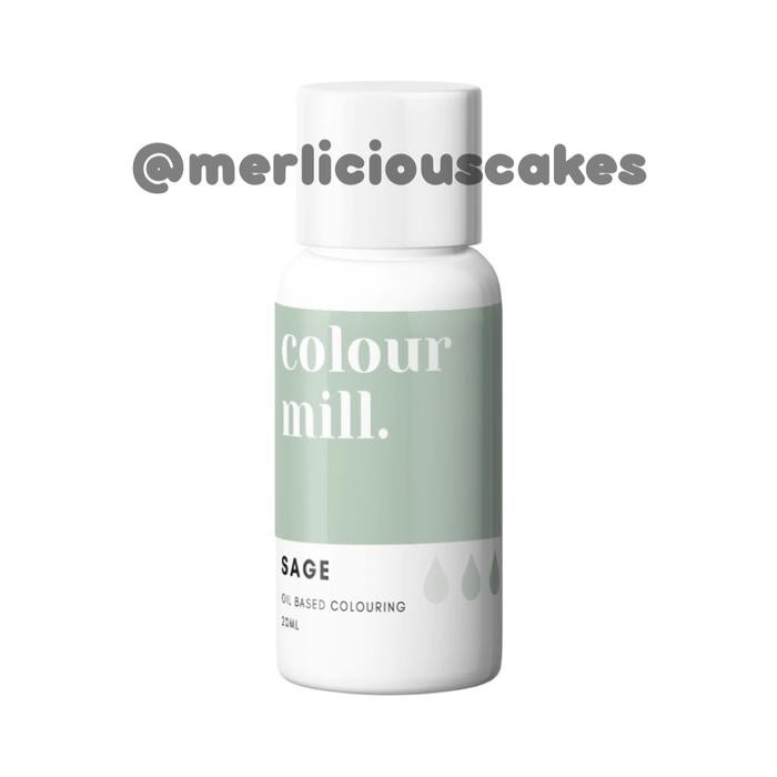

Colour Mill Sage 20 ml Oil Based Colouring