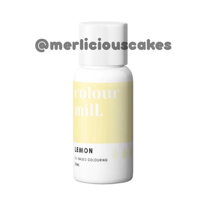 

Colour Mill Lemon 20 ml Oil Based Colouring