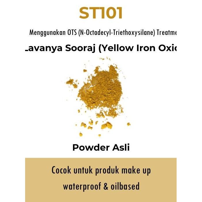 

Pewarna Kosmetik Modified Yellow Iron Oxide (101)