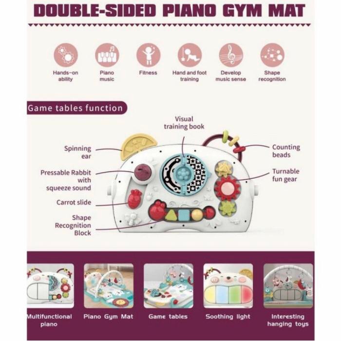 right start double side piano gym / playgym / alas main bayi