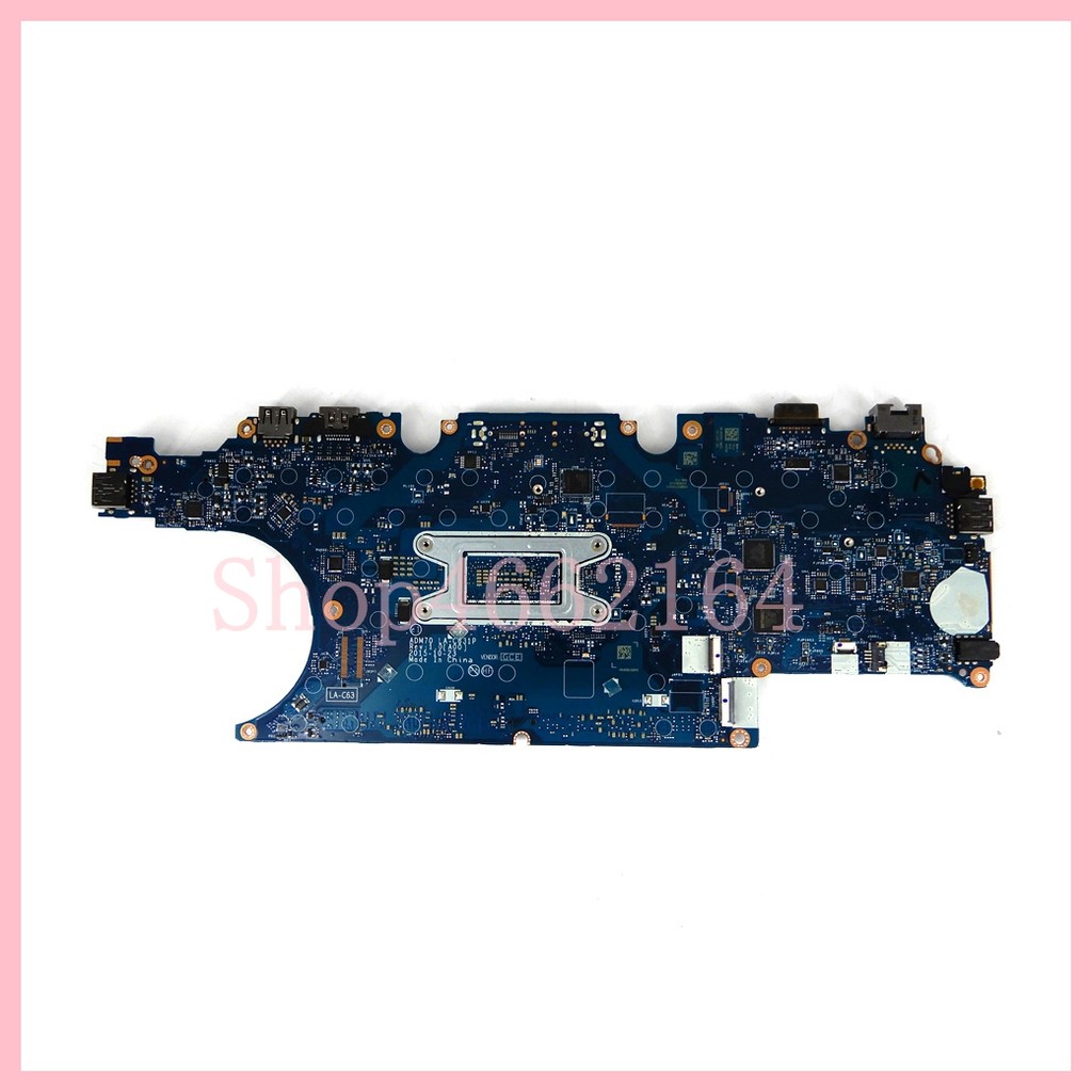 LA-C631P with i3 i5-6th Gen CPU Notebook Motherboard For Dell Latitude E5470 5470 Laptop Mainboard
