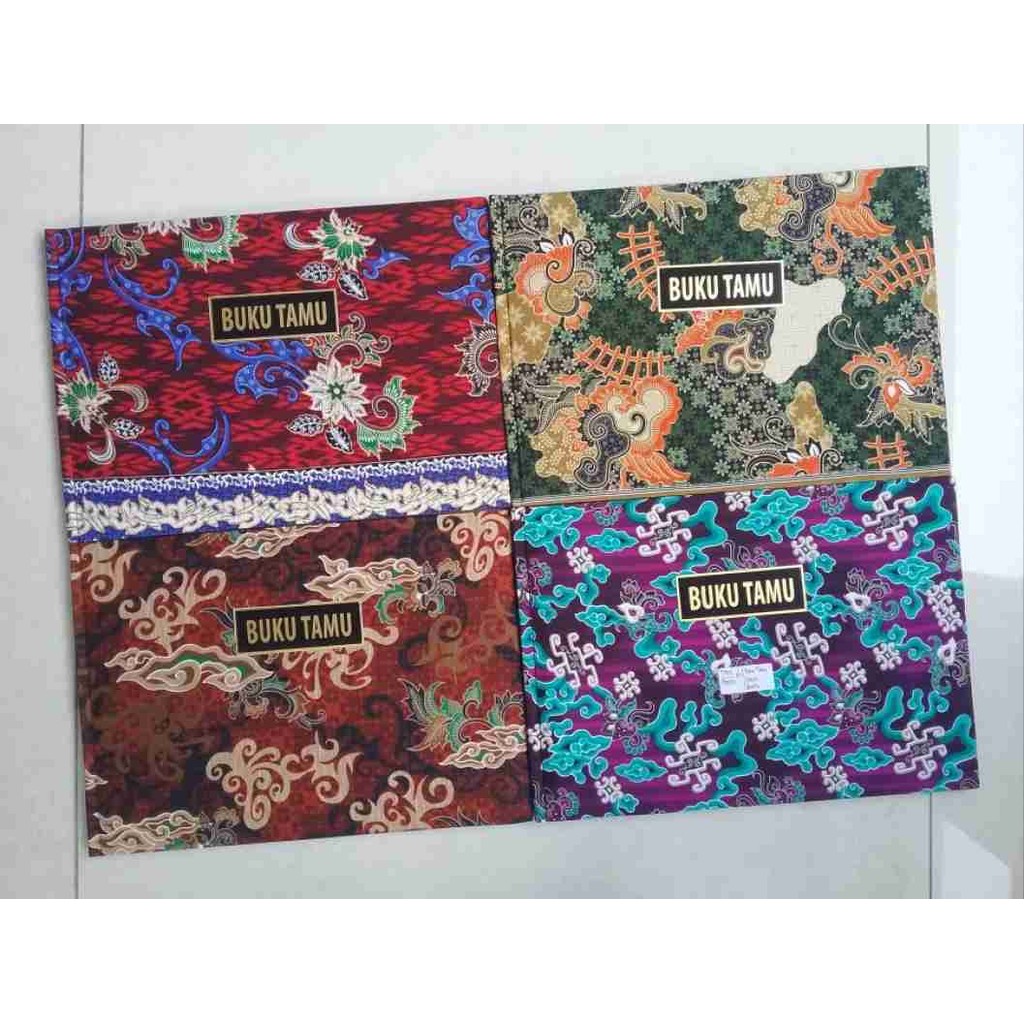 

Buku Tamu A4 batik