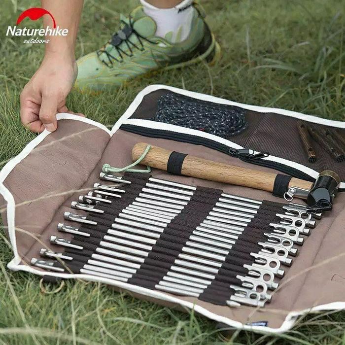 Tas Pasak Naturehike Nh20Pj093 Canvas Ground Nail Bag