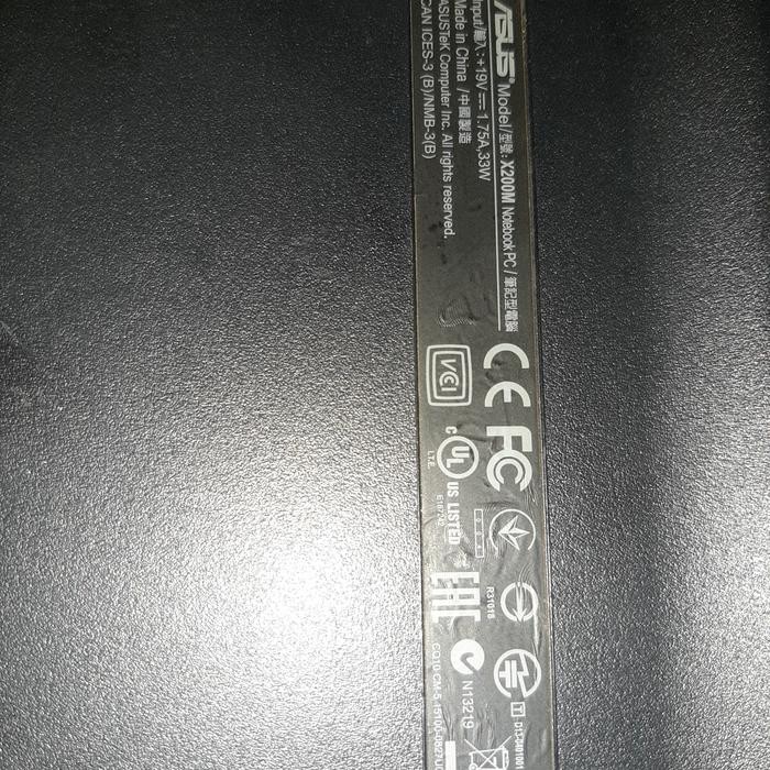 Jual casing asus x200m + keyboard