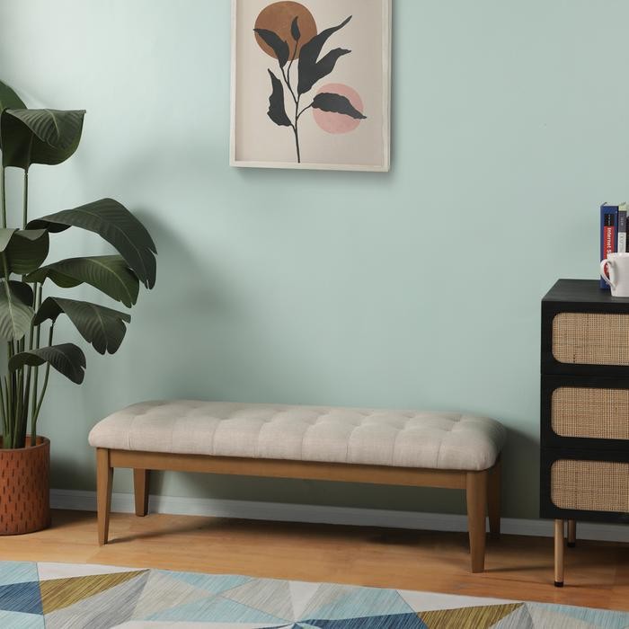 AQIBSAZA KURSI PANJANG / STOOL MINIMALIS TERRE BENCH STOOL - ISIRUMA
