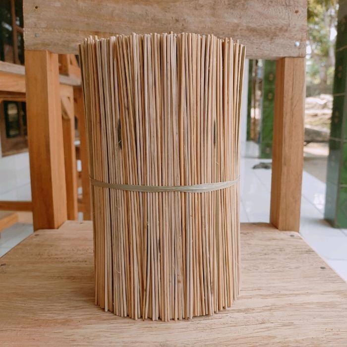 Tusuk sempol Tumpul panjang 24 cm / tusuk sate/tusuk bambu halus Kitchenware