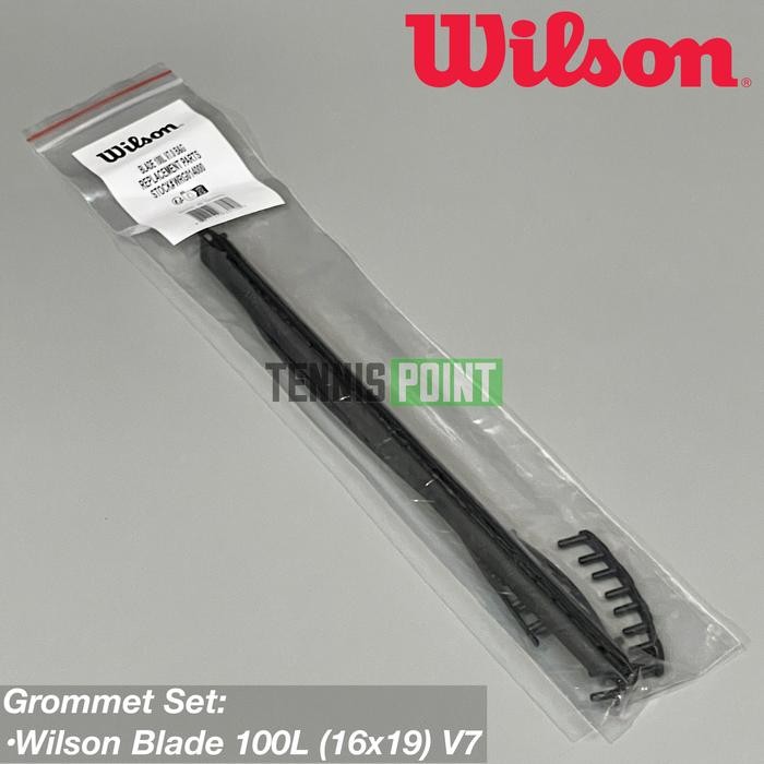 Wilson Blade 100L (16x19) V7 Original Grommet Bumper Set Raket Tenis best seller