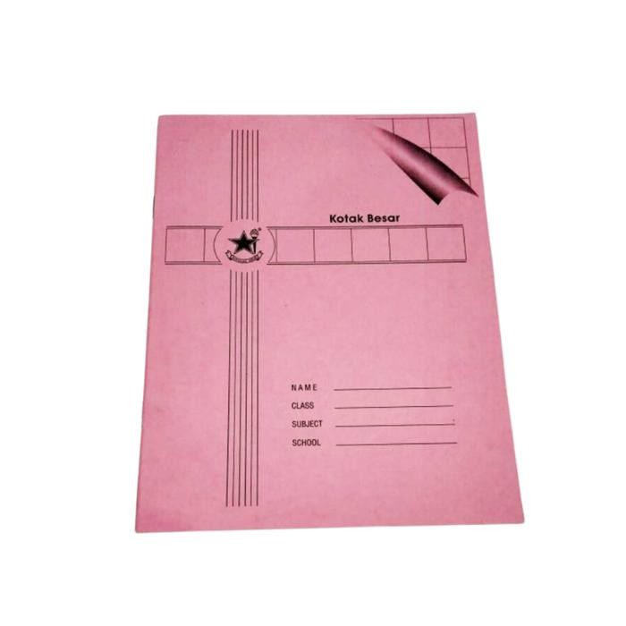 

Buku Tulis Mandarin Kotak Besar Bintang Obor 38 Lembar Atk