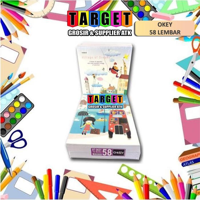 

Buku Tulis Sinar Dunia 58 Lembar / Sidu 58 (10 Buku)