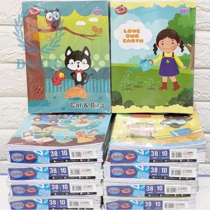 

Buku Tulis Merek : Sidu Isi 38Lembar (10 Buku)