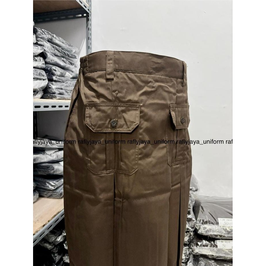 (Allthebest) Seragam SD - Rok Pramuka SD Span Pendek - Seragam Pramuka SD - Rafly Jaya