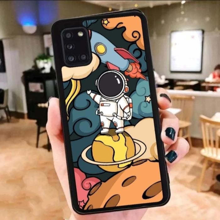 (Allthebest) Casing Custom Samsung Galaxy A31 A51 A71 M31 AesThetic Astronot Case