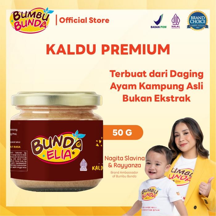 

ASLI Bumbu Bunda Elia Kaldu Ayam Kampung Non MSG / Kaldu MPASI / Kaldu Anak / Kaldu Bayi READY STOCK