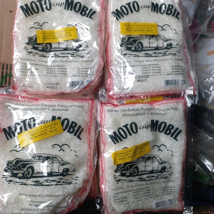 

SIAPKIRIM Paket Moto 4 pcs Penyedap Rasa Cap Mobil Halal Masakan READY STOCK