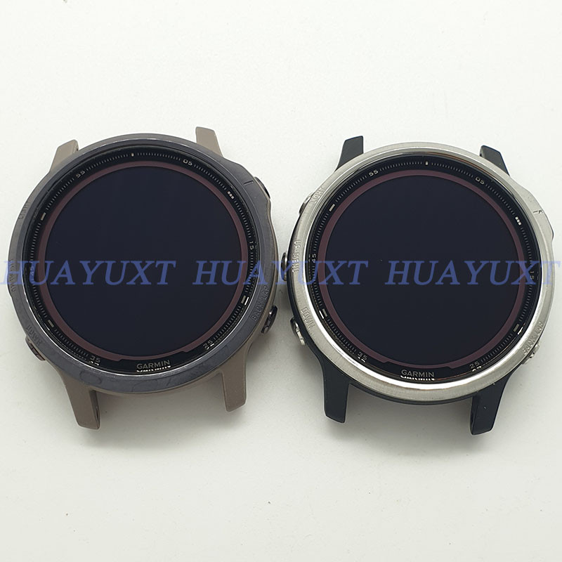 Original For Garmin Fenix 6s Pro Solar Edition LCD Display Screen Replacement