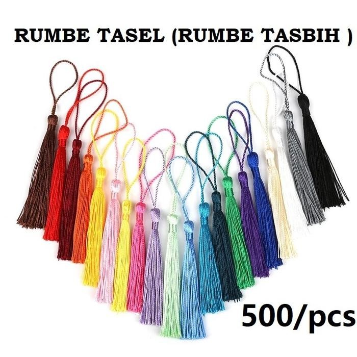 (Allthebest) Rumbai Tasel kerajinan tangan / Rumbai Tasbih jambul tasbih Harga/pc