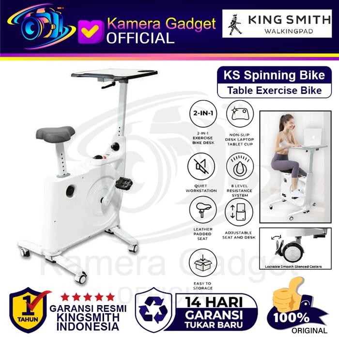 Ready Khusus Grab / Go Car Kingsmith Spinning Bike Table Exercise Bike Ks Alt Meja Multitasking