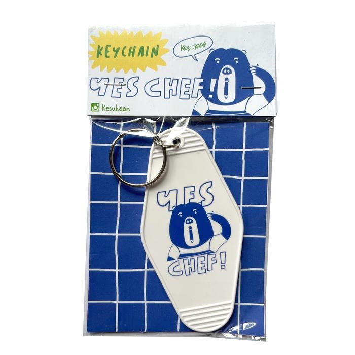 The Bear Motel Keychain / Gantungan Kunci