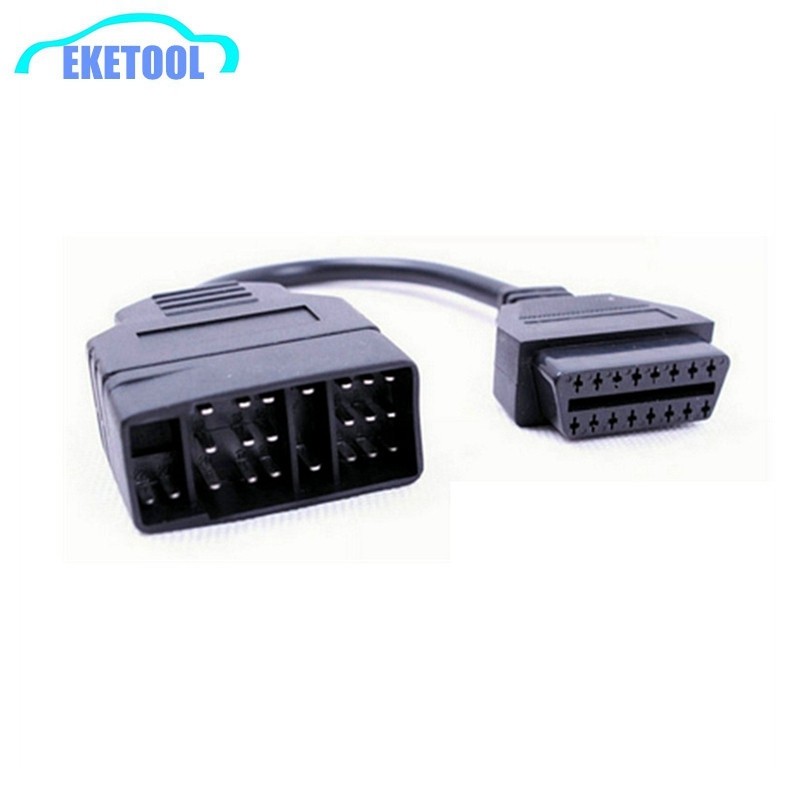 Obd Obd2 For Toyota 22Pin To 16Pin Diagnostic Cable Connector For Toyota Obd1 22Pin To Obd2 16Pin