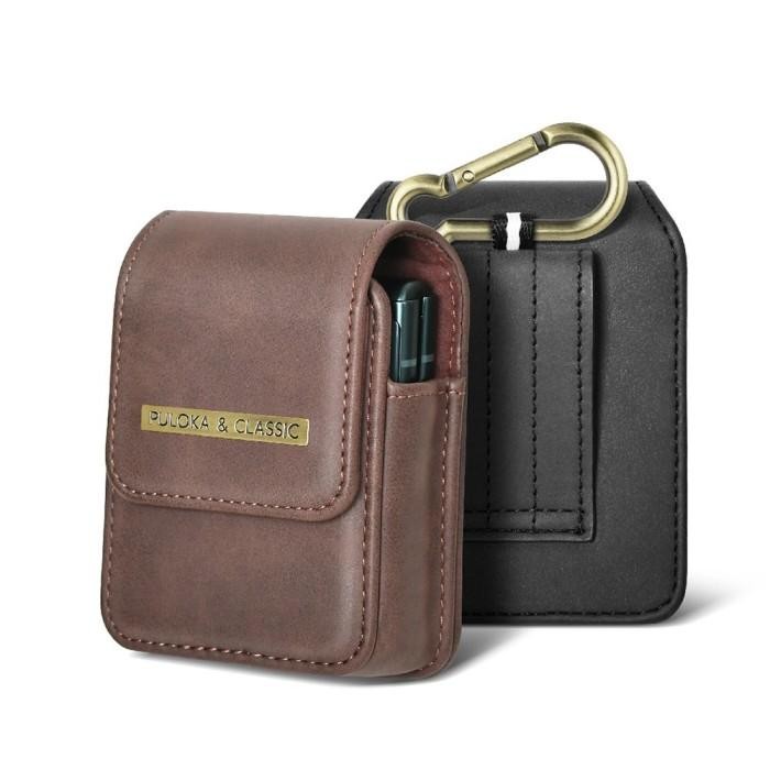 Sarung Dompet Tas HP Pinggang Kulit Samsung Galaxy Z Flip 6 5 4 3 2 1 Puloka Vertikal Leather