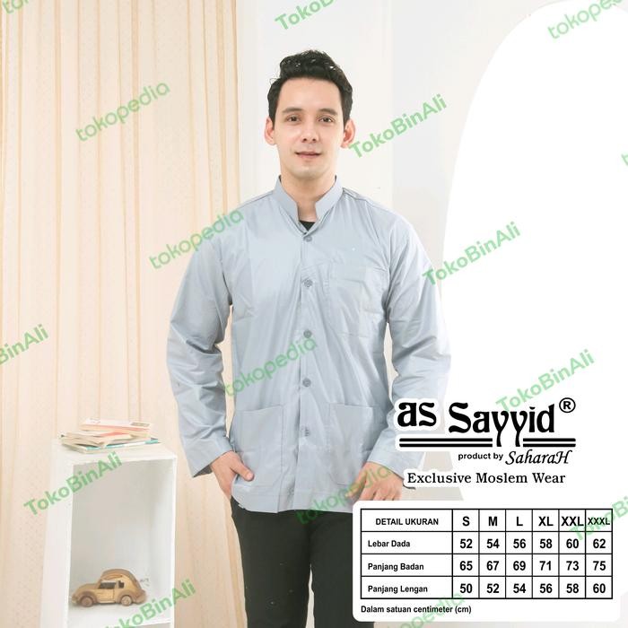 (Allthebest) Baju Koko Ammu AsSunnah Habib