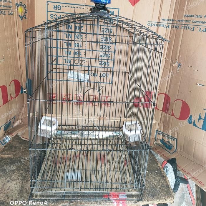 KANDANG SANGKAR BESI KOTAK NO 2 JALAK BEO KACER MURAI