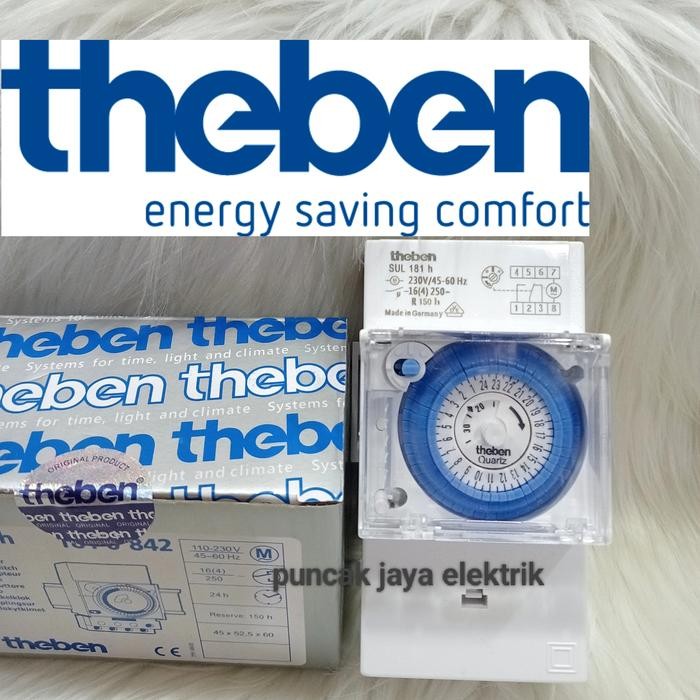 timer theben original Made in Germany sul 181h/timer analog theben sul 181 h