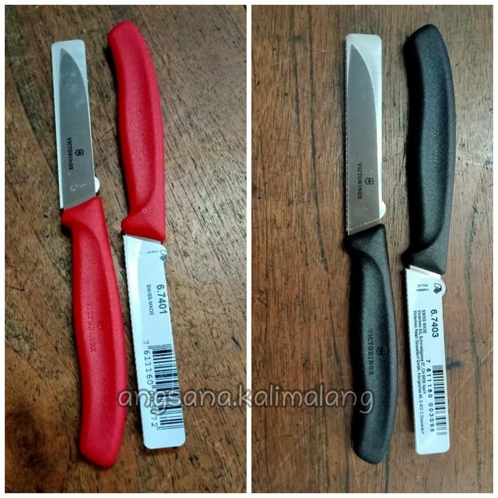 Pisau Paring / Pisau dapur 8 cm Victorinox kode 6.7401 dan 6.7403