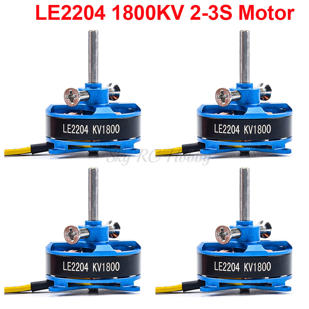 IMPORT High Quality LE2204 L2204 2204 1800KV Brushless Motor 2-3S For RC Fixed-wing Aeroplane