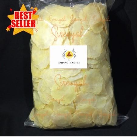 

MOOBEEN (1KG SUPER TIPIS) EMPING BLINJO MENTAH ASLI KHAS BANTEN