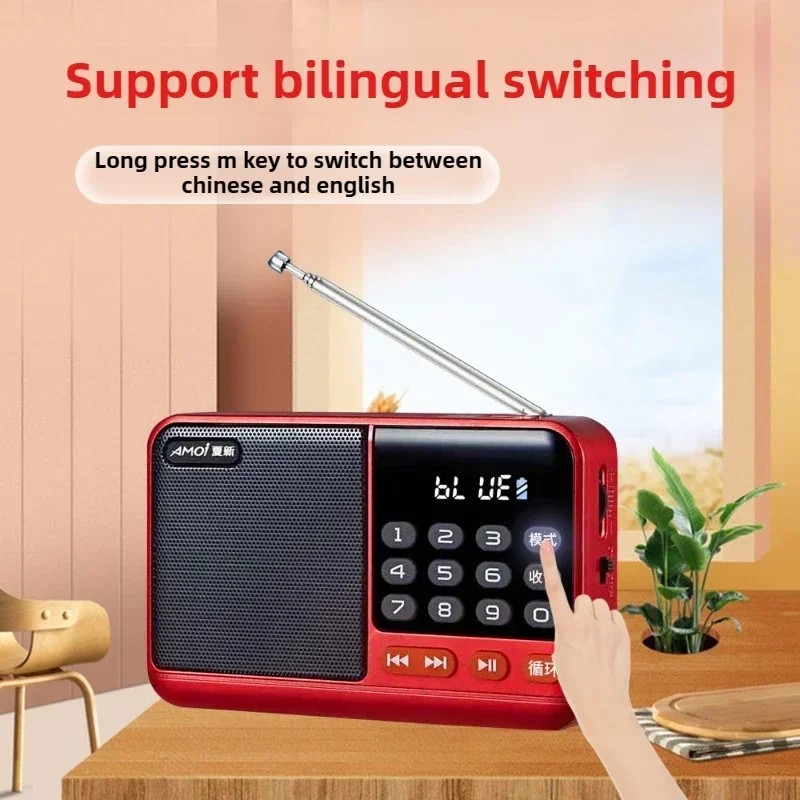 Radio Fm Dab Radios Portable Porttil Receiver Small Emergency Recargable Ham Bluetooth Sound Box