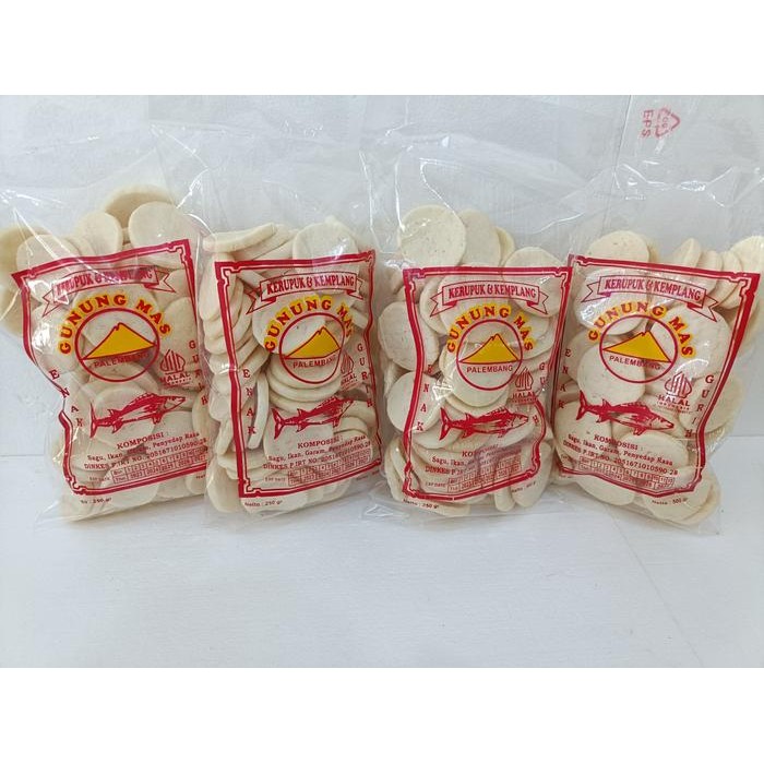 

KERUPUK KEMPLANG KANCING SEDANG 800gr SUPER IKAN TENGGIRI PALEMBANG Makanan