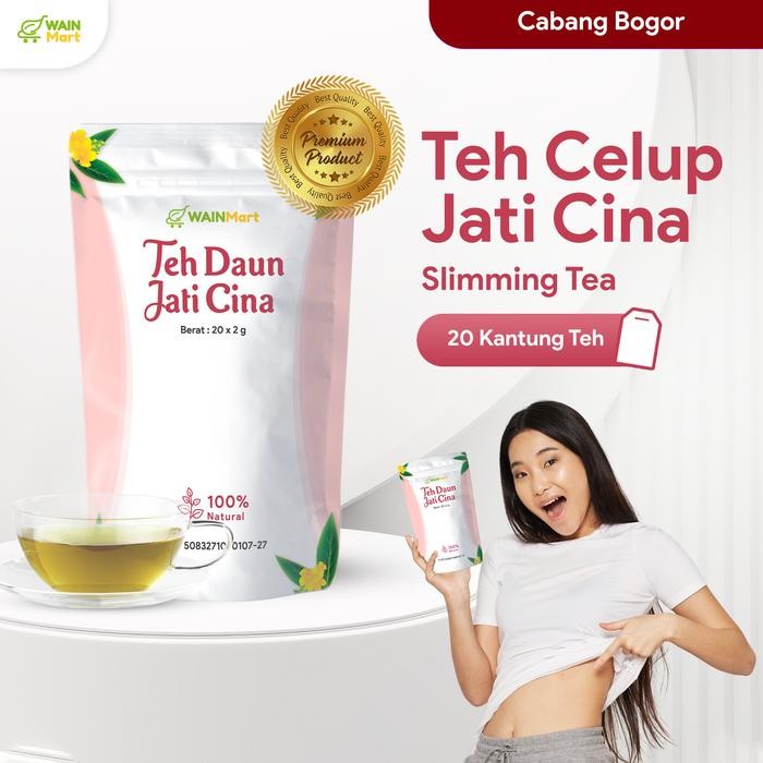 

PREMIUM !!! Teh Celup Jati Cina Original Pelangsing Slimming Tea Alami