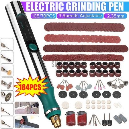 

Terlaris! Pen Ukir Elektrik Mini Portable 25000Rpm Alat Pengukir Mangkok