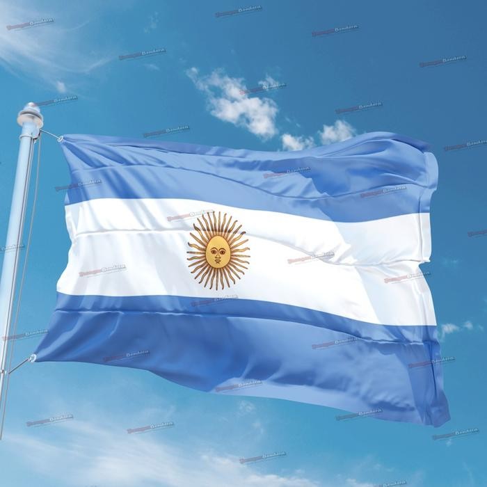 Bendera Argentina - Republik Argentina Terbatas