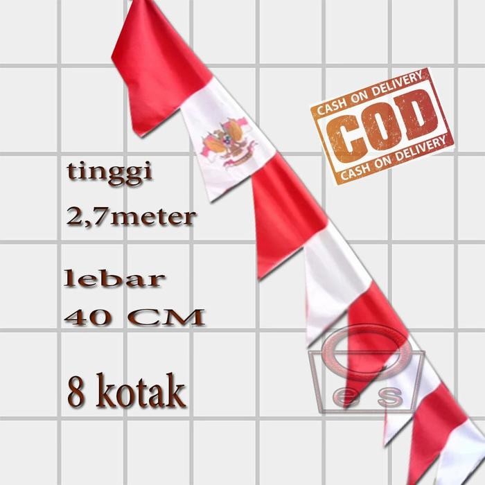 Umbul2 Merah Putih 10 Pcs Terbatas