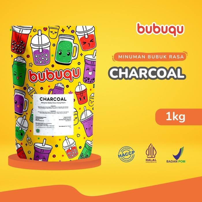 

Charcoal Powder Drink Bubuqu 1 Kg - Minuman Bubuk Charcoal