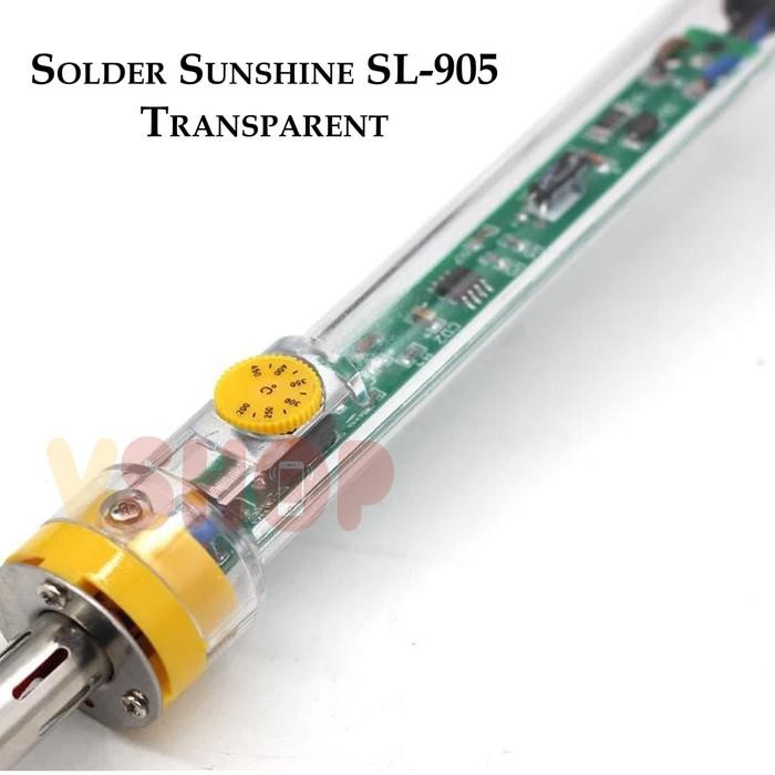 SOLDER TANGAN SUNSHINE SL-905 TRANSPARENT - SOLDER IRON SUNSHINE