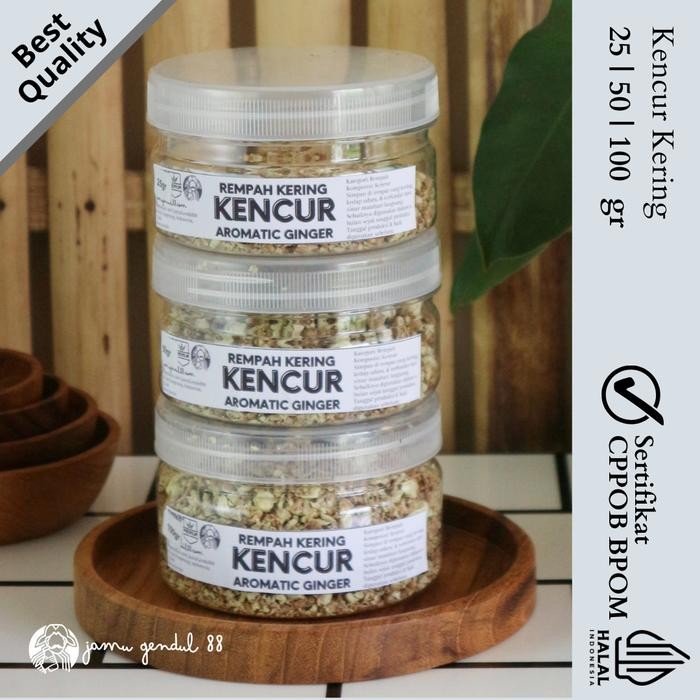 

Kencur Iris Kering - Rempah Herbal Kering by Jamu Gendul 88