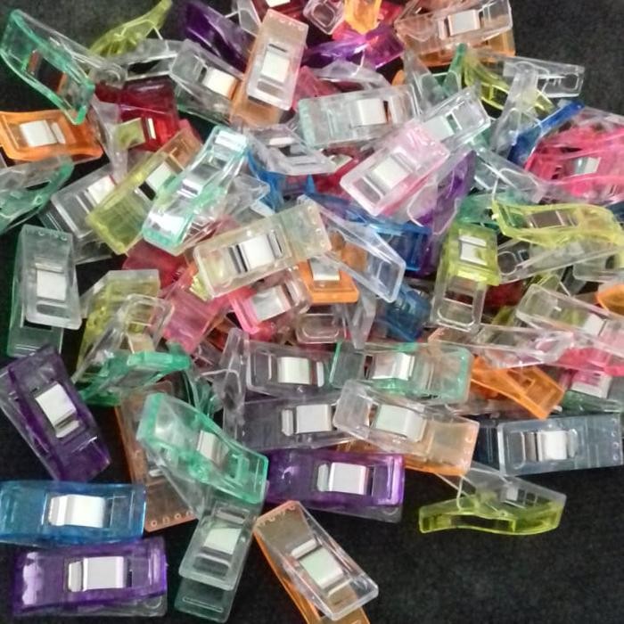 

Paket 50 pcs Klip penjepit kain - wonder klip