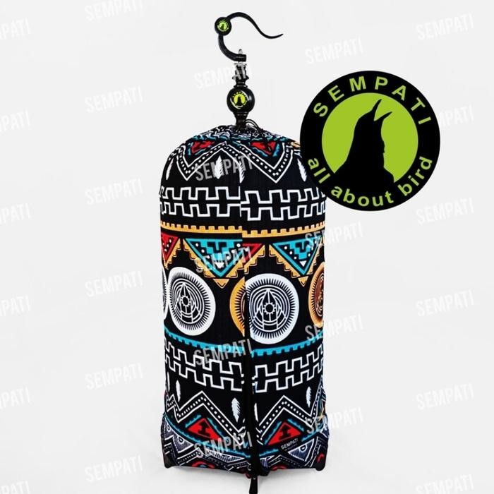 KRODONG LOVEBIRD SEMPATI MOTIF BATIK FULLPRINT KERODONG BURUNG