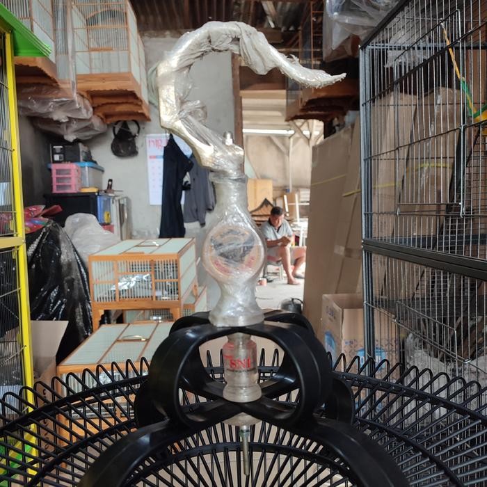 Sangkar Murai SNI Black Doff PVC No.2